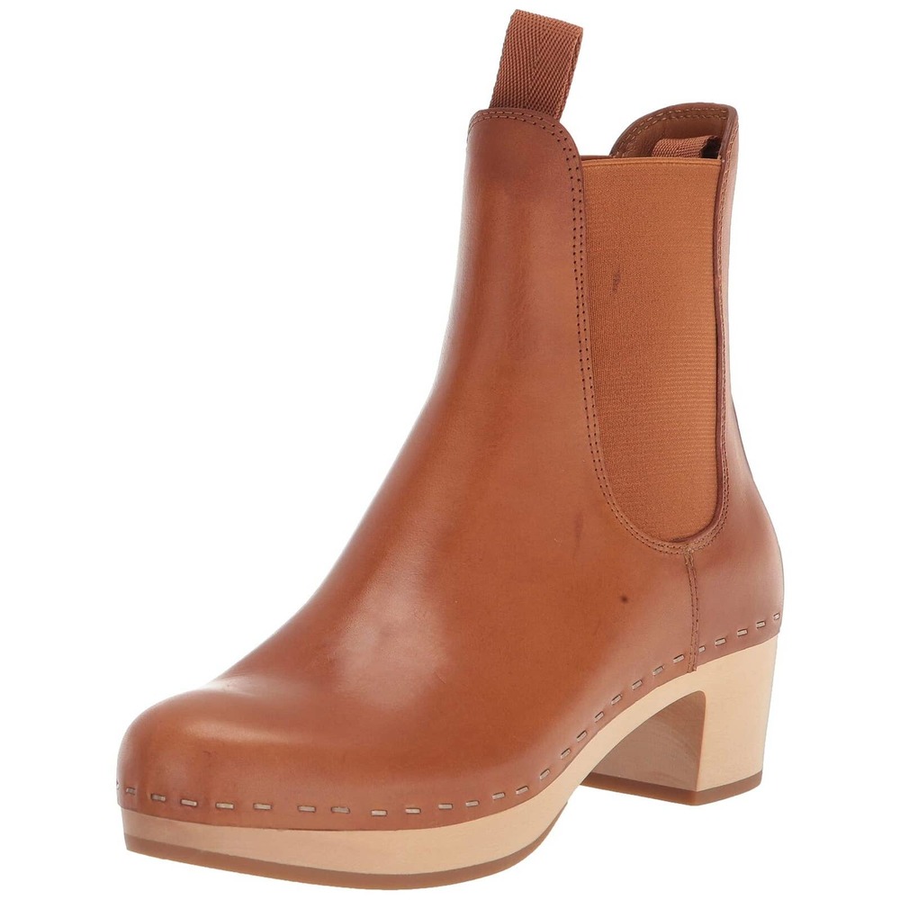 Loeffler Randall Women's Anabelle Chelsea Boot, Cognac, US 7.5